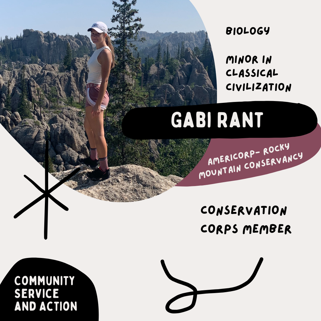 Gabi Rant commits to service